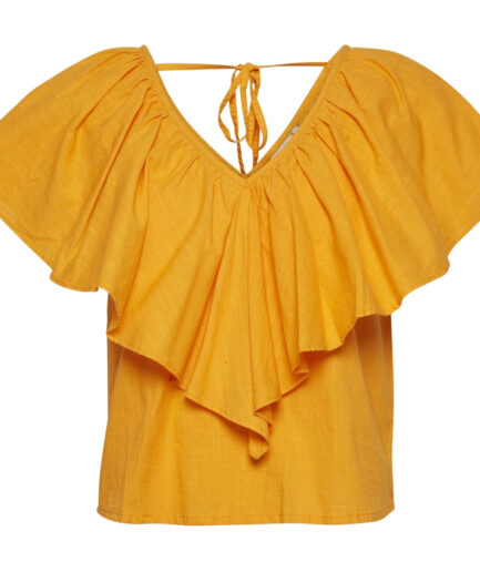 ICHI dame bluse IHACUMA  Radiant Yellow