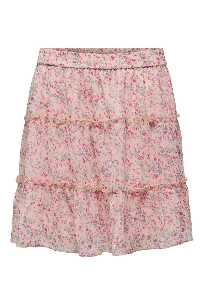 JDY  Nederdel  JDY Melly Skirt Wvn  Peach Whip