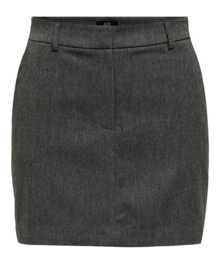 JDY  Nederdel  JDY Sabina HW Skirt  Dark Grey