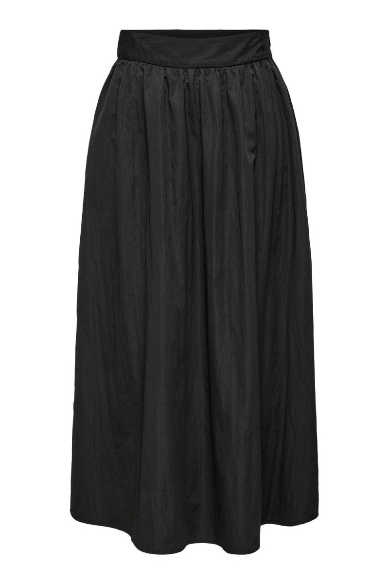 JDY  Nederdel  JDY Sophia Hw Midi Skirt Wvn  Black