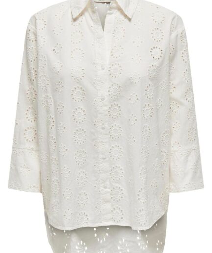 JDY  Skjorte  JDY Tallie  Long Shirt wvn  Cloud Dancer