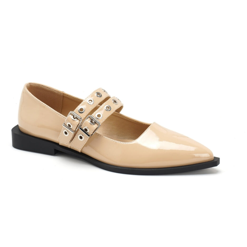 Josette dame sko   Beige