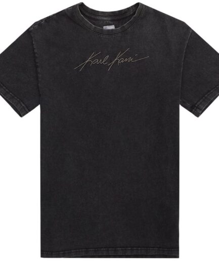 Karl Kani Autograph Heavy Boxy Tee Black