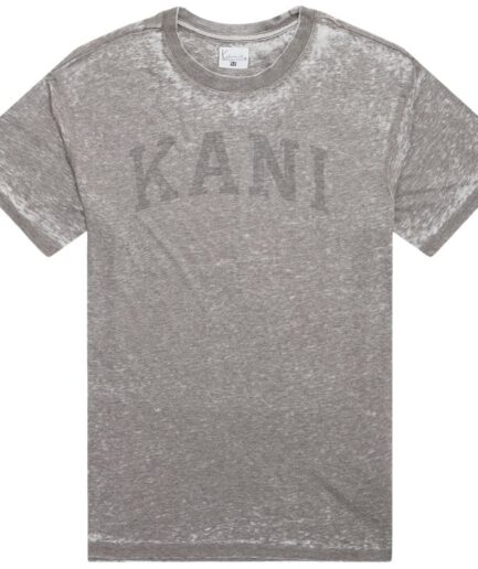 Karl Kani Serif Burnout Tee Antrasite