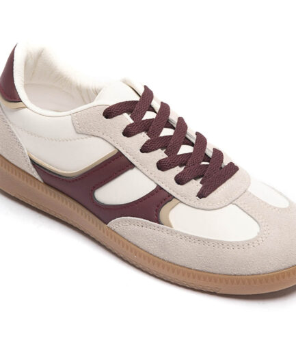 Laura dame sneakers   Wine