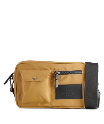 Markberg  Taske  Darla Crossbody Bag Recycled  Mustard wBlack