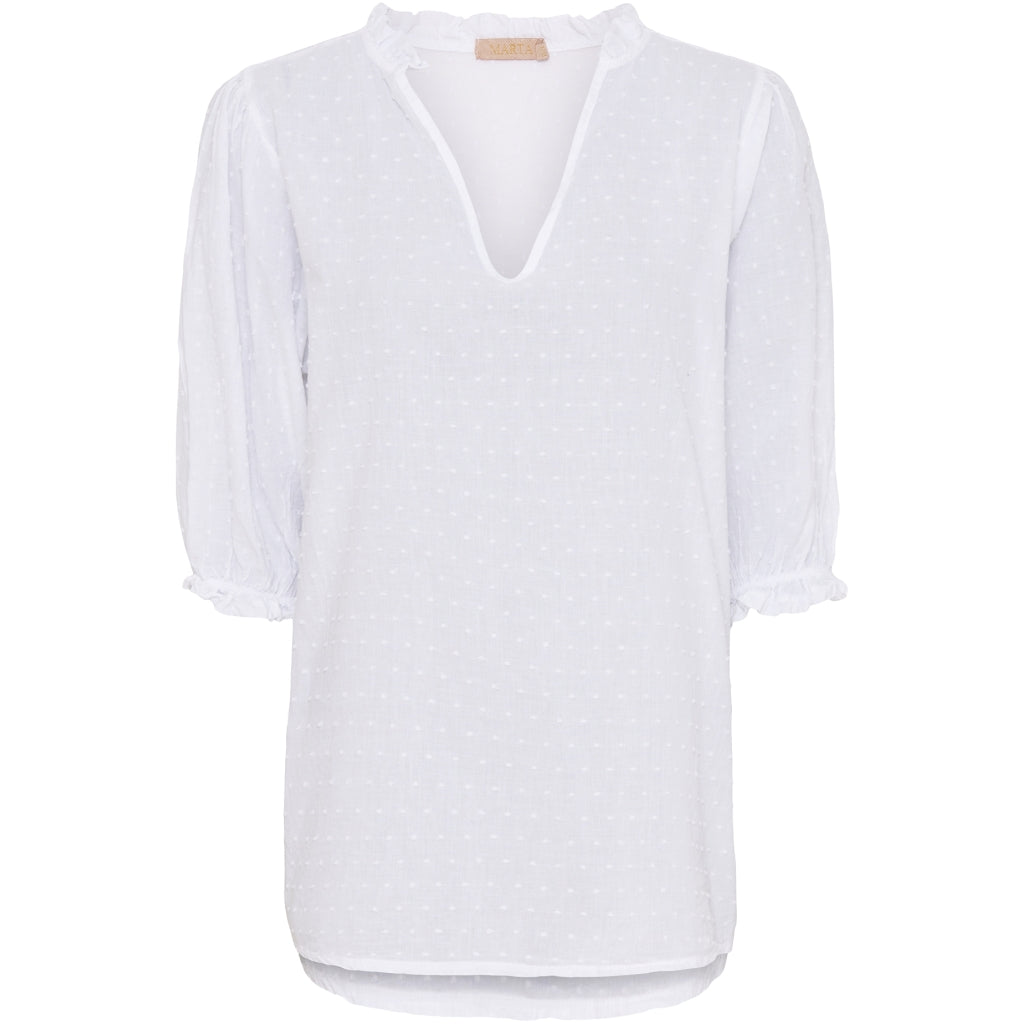 Marta du Chateau dame bluse   White