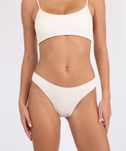 Neo Noir  Badetøj  Skin Sand Crepe Swim Top  Ivory