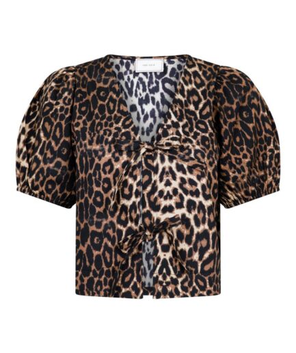 Neo Noir  Bluse  Bianca Leo Blouse  Leopard