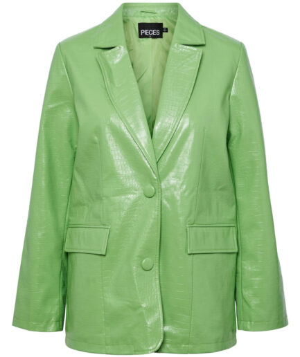 PIECES X DITTE ESTRUP PCAPRIL LS BLAZER DD  Daiquiri Green