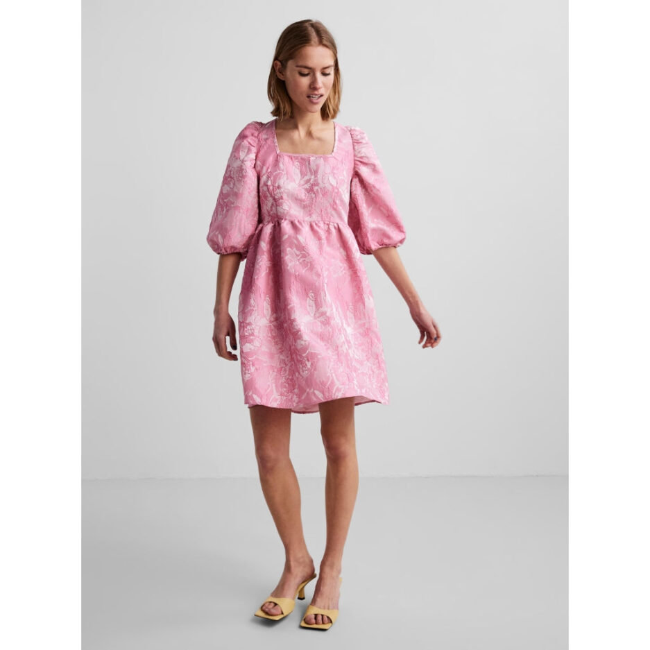 PIECES X DITTE ESTRUP PCAVIONA  DRESS  Prism pink