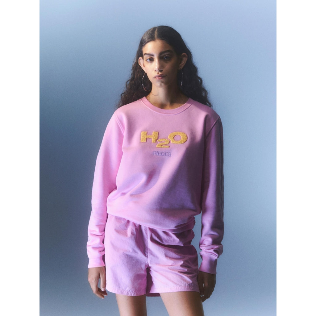 PIECES dame sweatshirt PCMIXTAPE  Begonia Pink HO