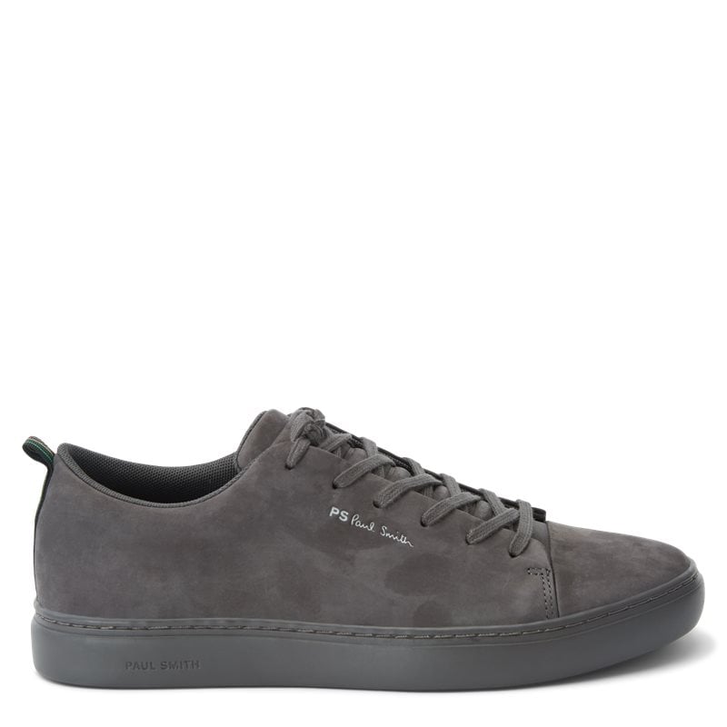 Paul Smith Shoes  Grey Nubuck Lee Trainers