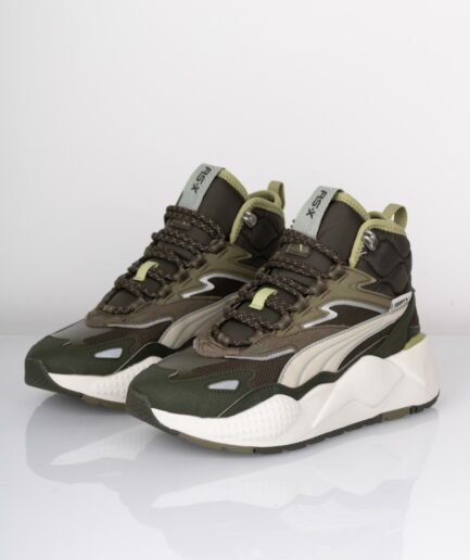 Puma  Sko  RSX Hi  Gray Dark OliveVapor Gray