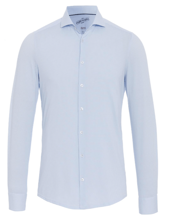Pure Functional Skjorte  Blue Checkeds