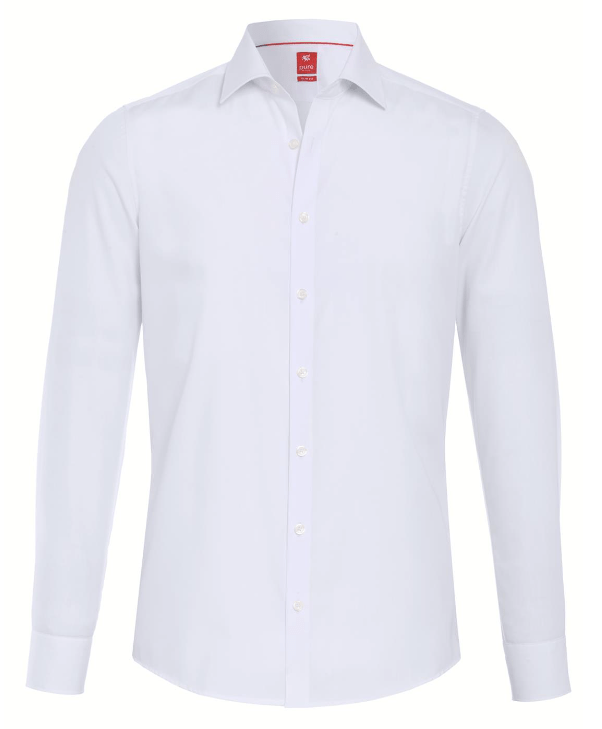 Pure Slim Fit Skjorte Ekstra Lang  WhiteXsmall
