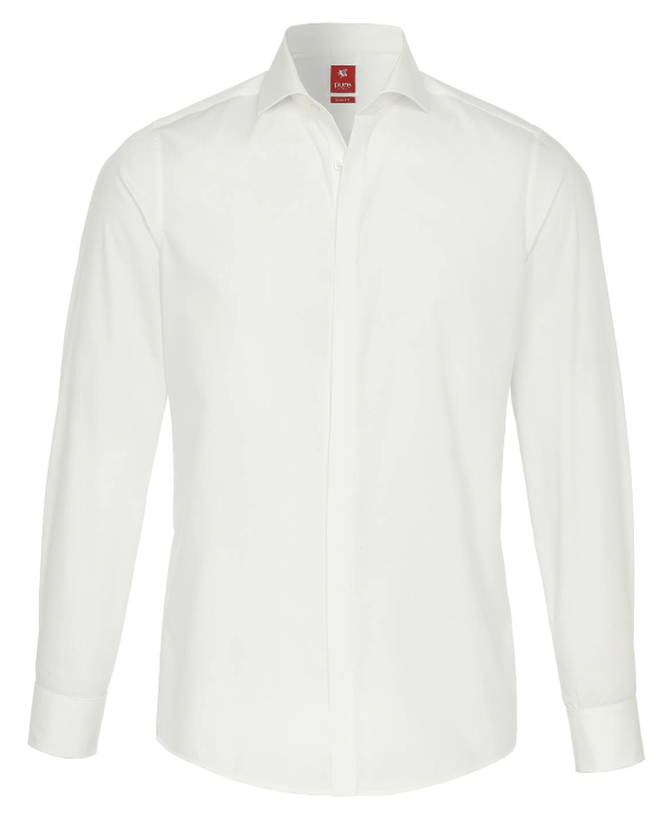 Pure Slim Fit Smoking Skjorte Ekstra Lang  BeigeXsmall