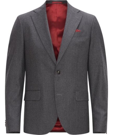 Sand  Cashmere Flannel Sherman Napoli Blazer