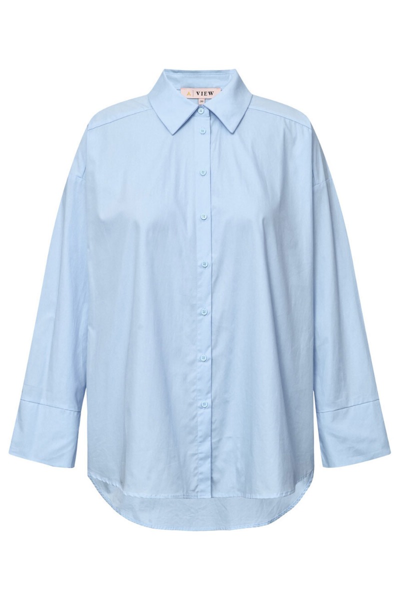 AView  Skjorte  Magnolia Shirt  Light Blue