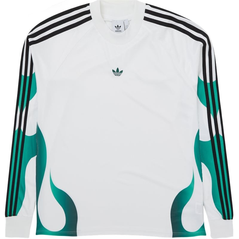 Adidas Originals Flames Bike Ls Is Hvid