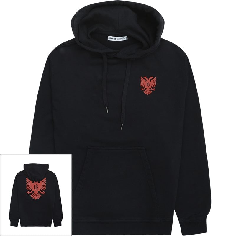 Bls Eagle Hoodie  Sweatshirt Sort