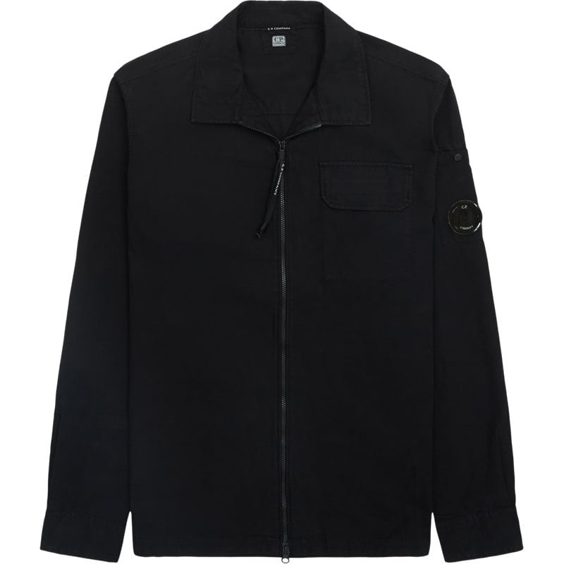 Cp Company  Gabardine Zipped Overshirt