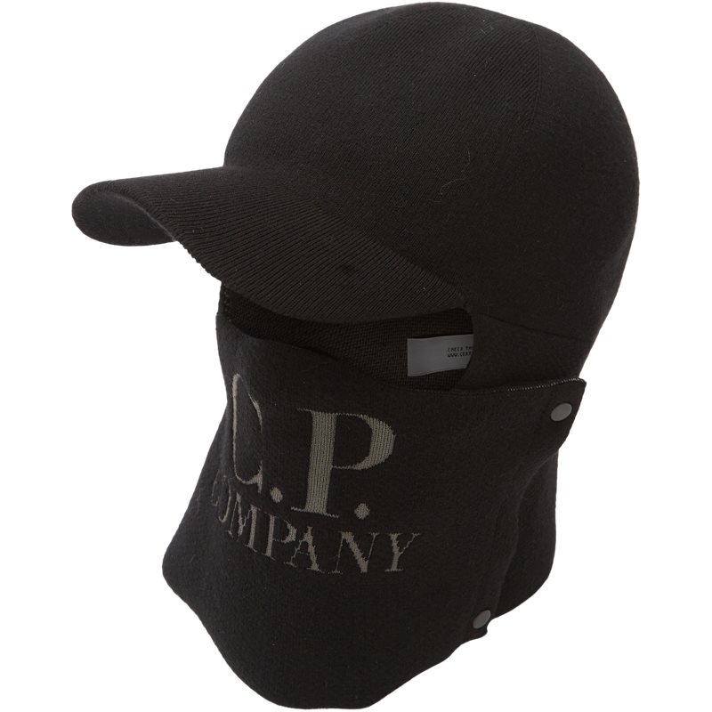 Cp Company  Wool Visor Neck Hat