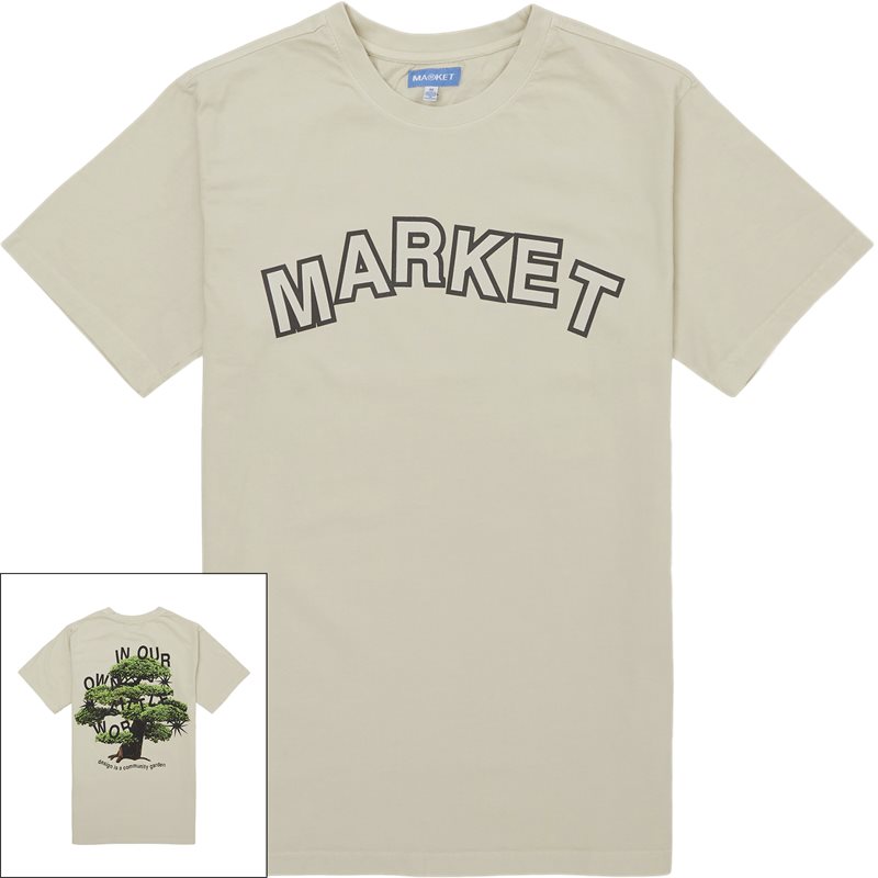 Chinatown Market Community Garden Tee Ecru