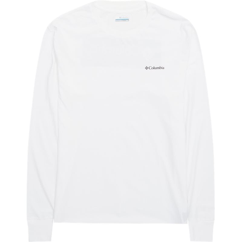 Columbia North Cascades Long Sleeve Tee White