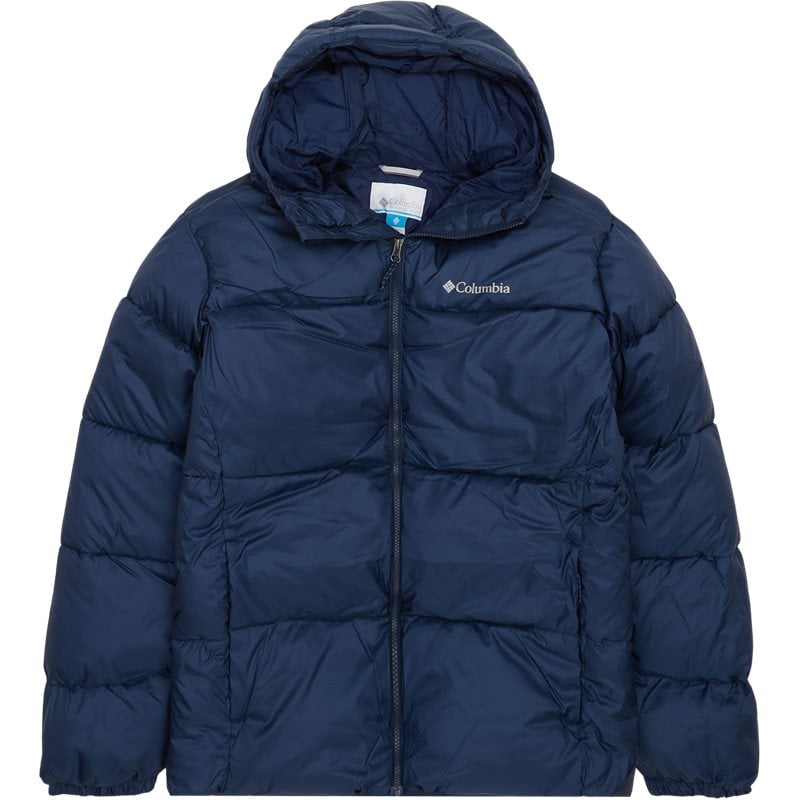 Columbia Puffect Ii Hooded Jakke Collegiate Navy