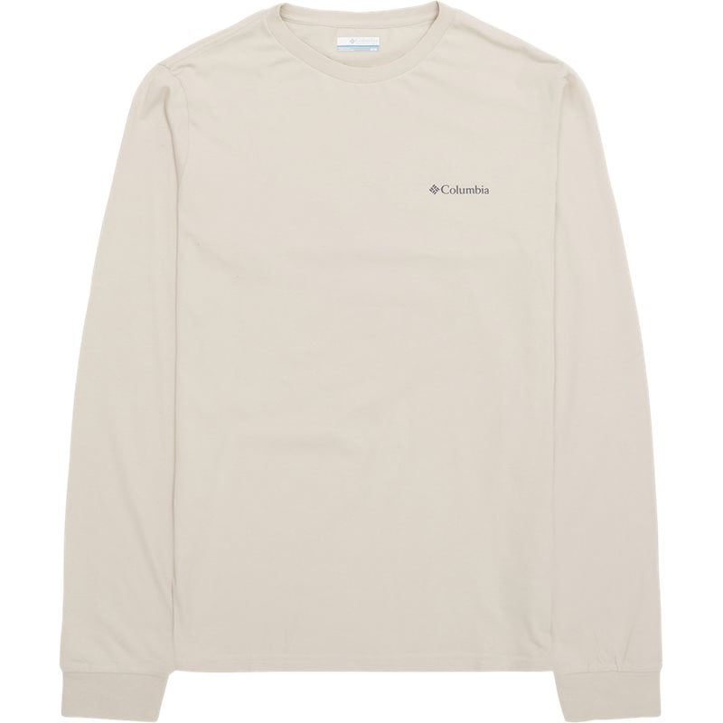 Columbia Scs Seasonal Logo Ls Tee Stone