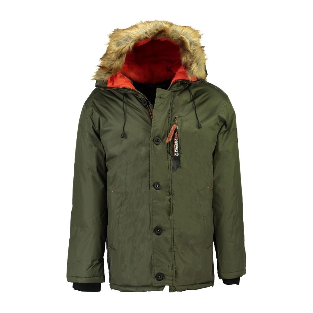 GEOGRAPHICAL NORWAY Herre Vinterjakke Darwin  Khaki