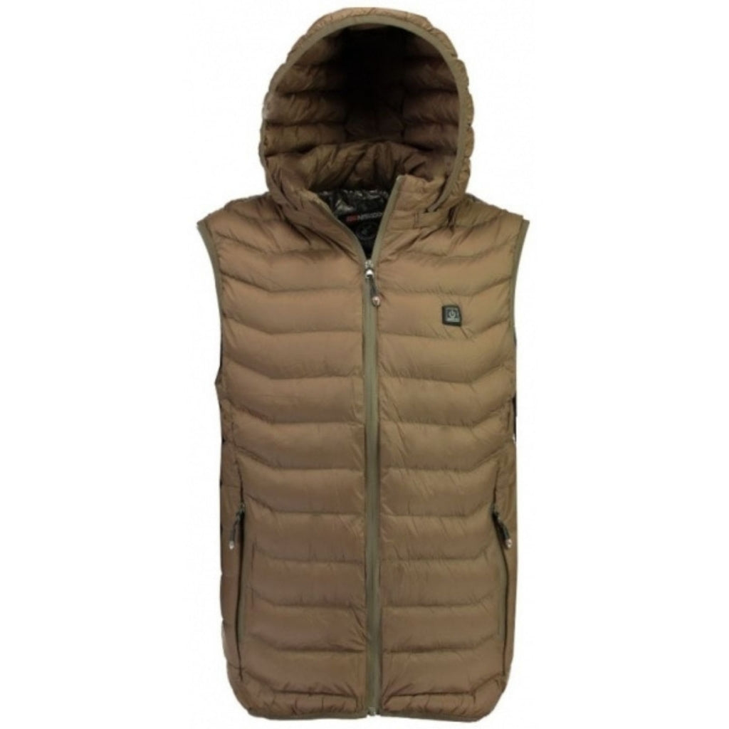 GEOGRAPHICAL NORWAY Vest Herre WARM UP VEST MEN  Khaki