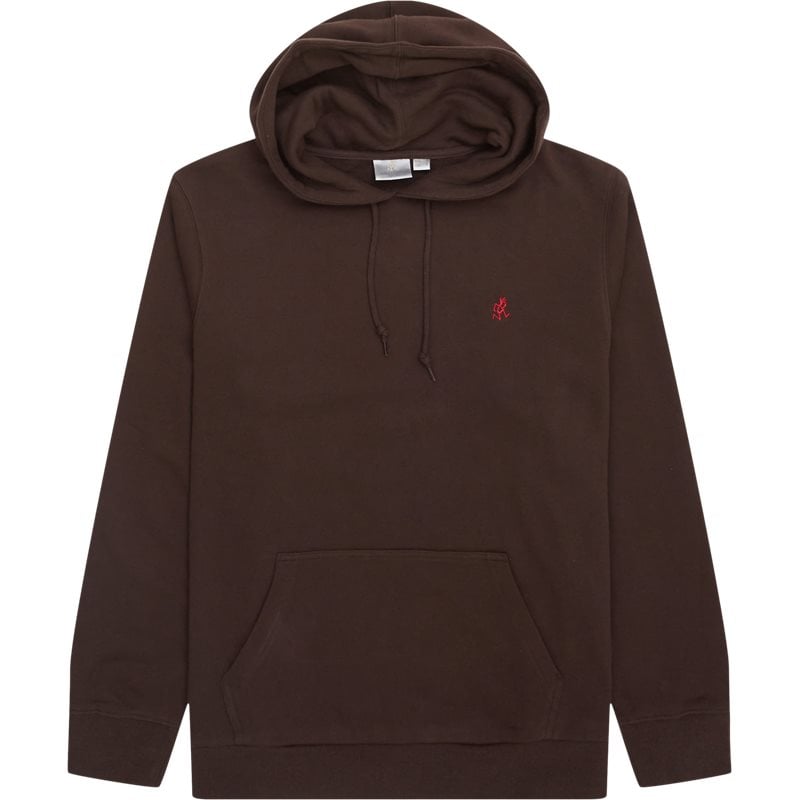 Gramicci One Point Hoodie Brown