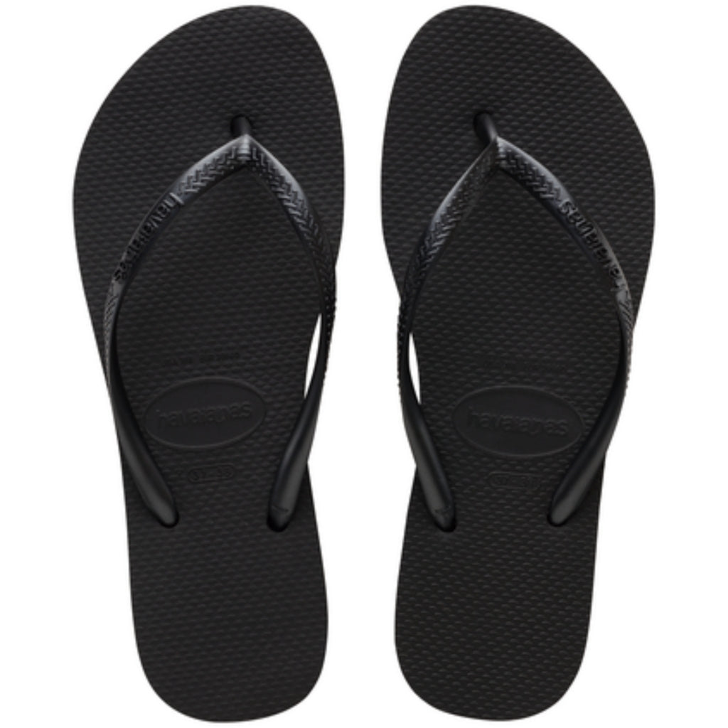 Havaianas Slim Slippers   Black