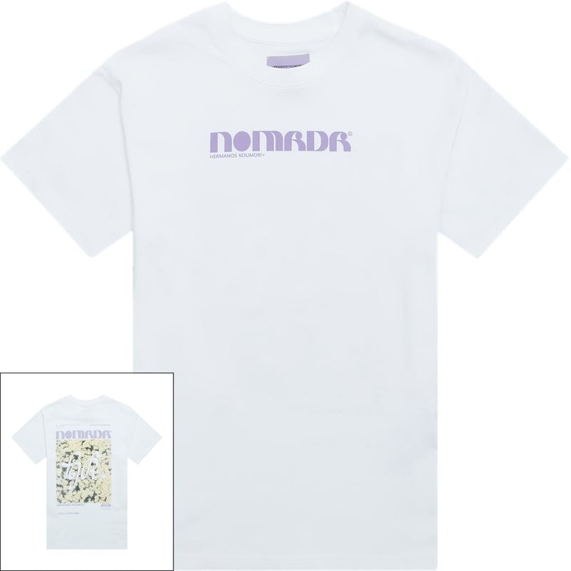 Hermanos Koumori Daisy Nomad Tshirt White