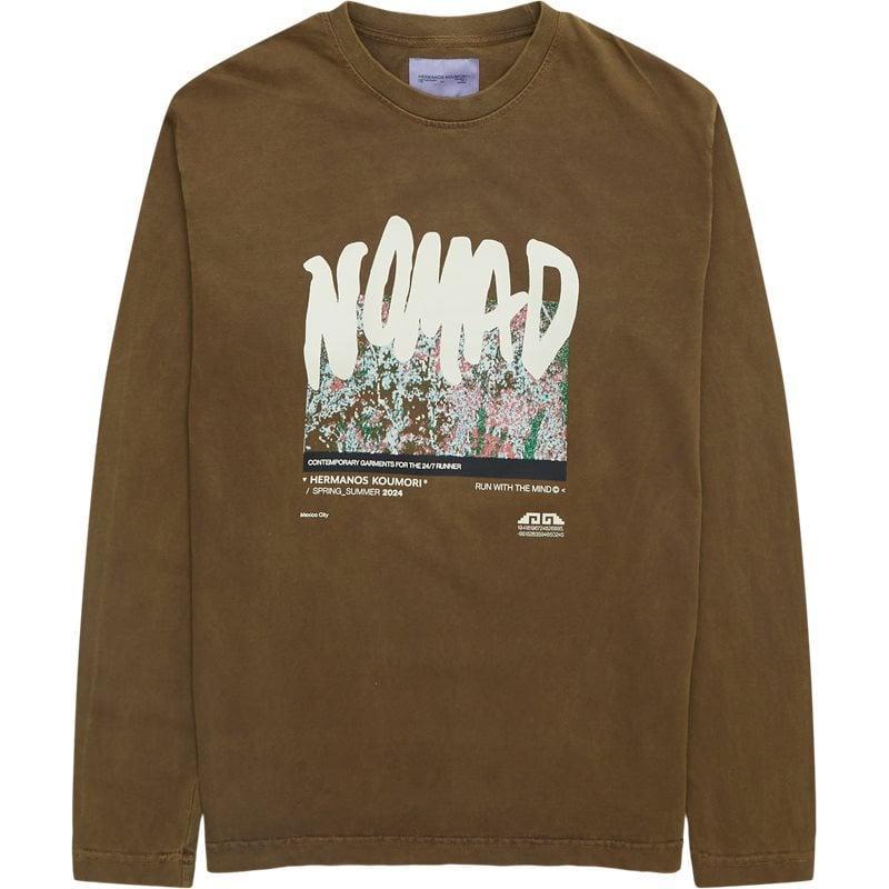 Hermanos Koumori Nomad Læ Tshirt Brown