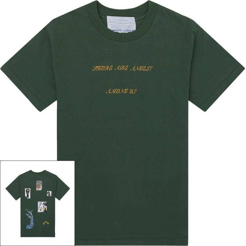 Jungles Jungles Pty Itd Angels Among Us Tshirt Green