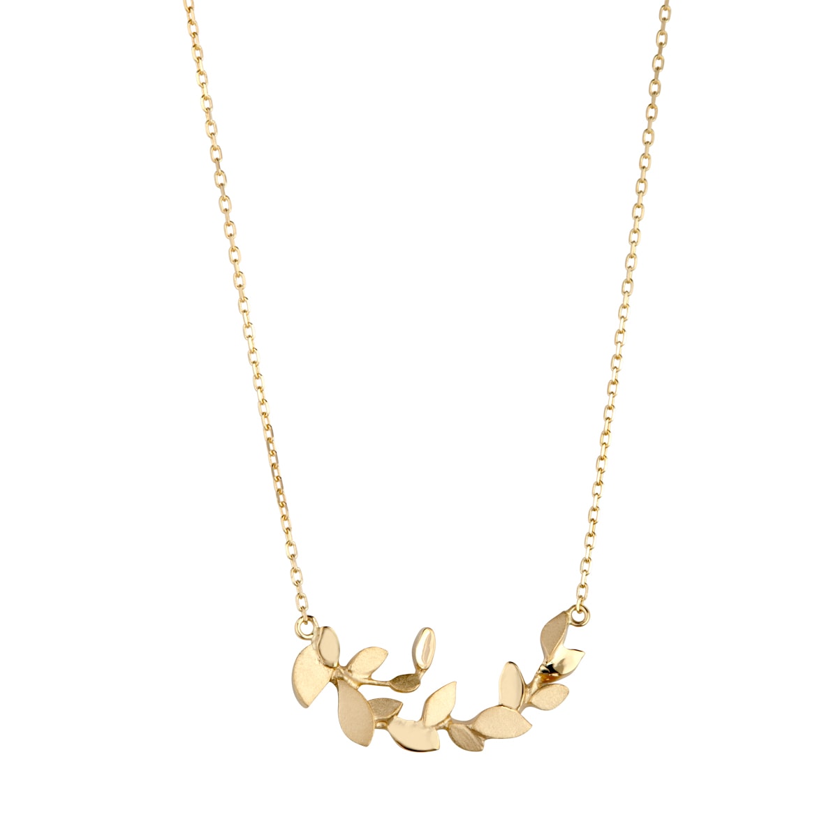 Leaves Collier K Guld