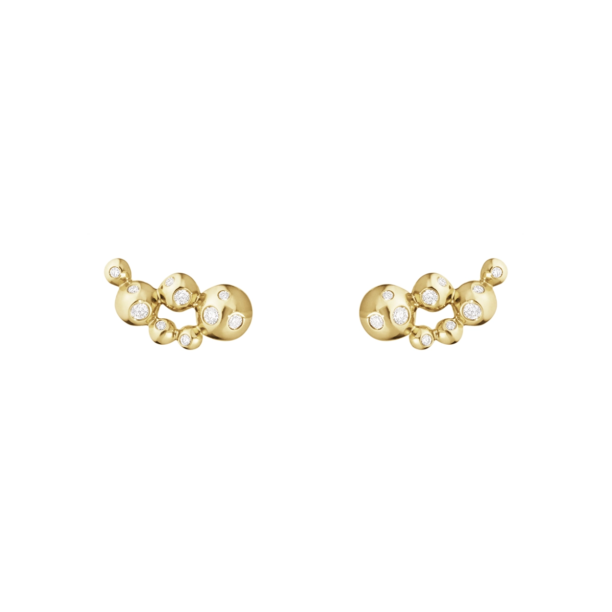 Moonlight Grapes Ear Cuffs K Guld