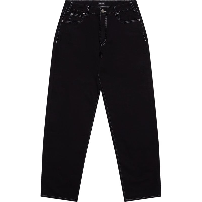 Nonsens Alaska Black Jeans Sort