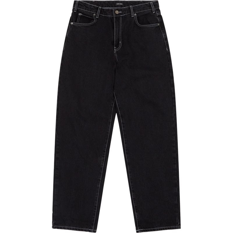 Nonsens Alaska Mid Black Jeans Sort