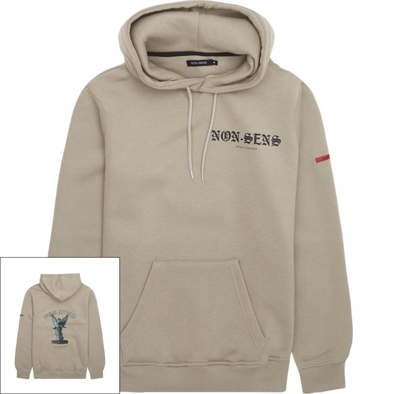 Nonsens Ghost Hoodie Sand