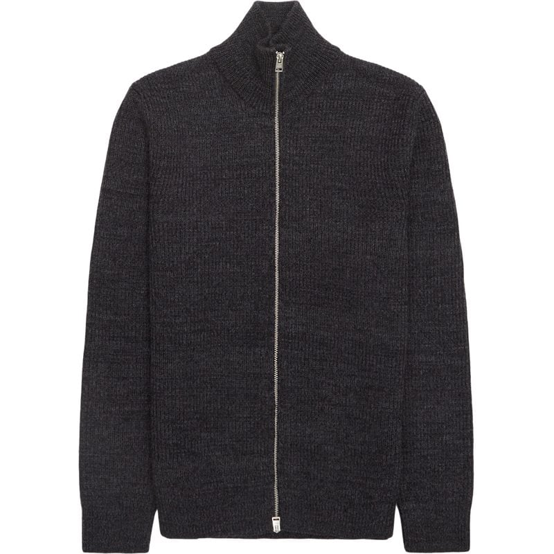 Norse Projects  Hagen Wool Cotton Zip Strik