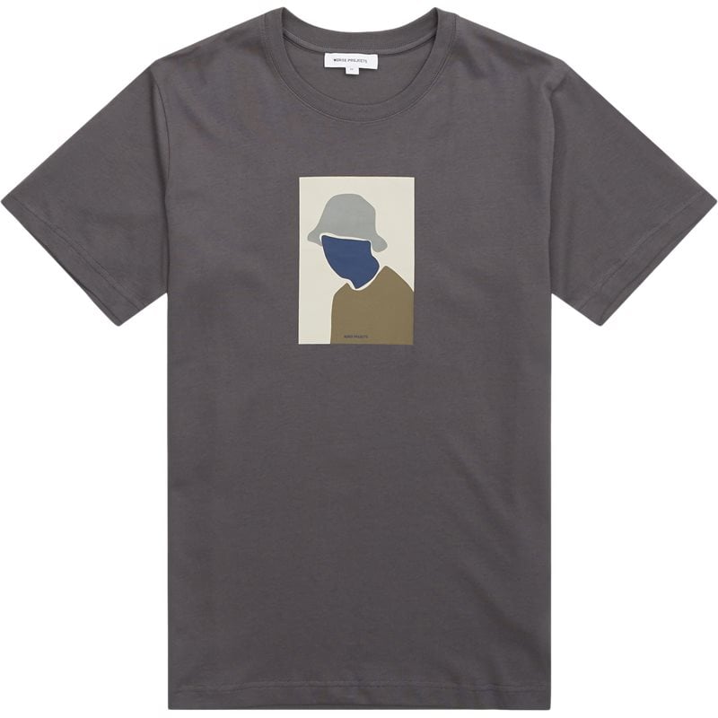 Norse Projects  Regular fit JOHANNES ORGANIC BUCKET HAT PRINT N Tshirts