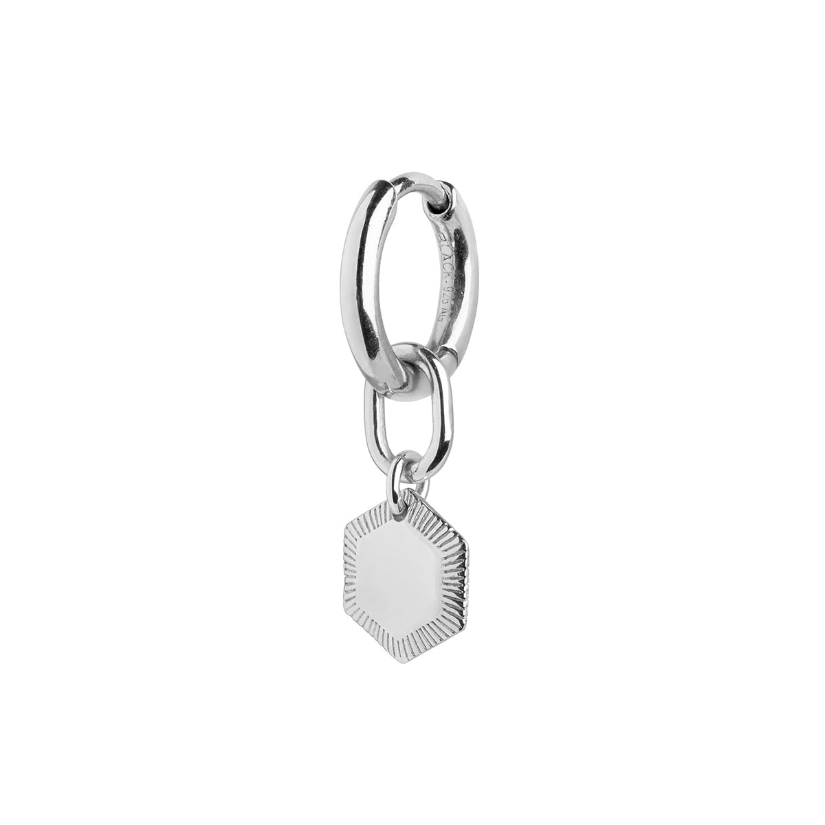 Ravello Huggie Earring Silver