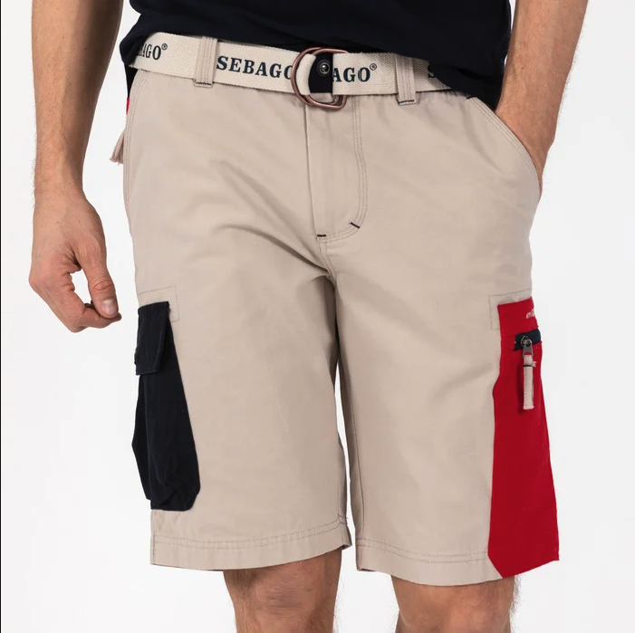 Sebago Red Pocket Shortsxlarge