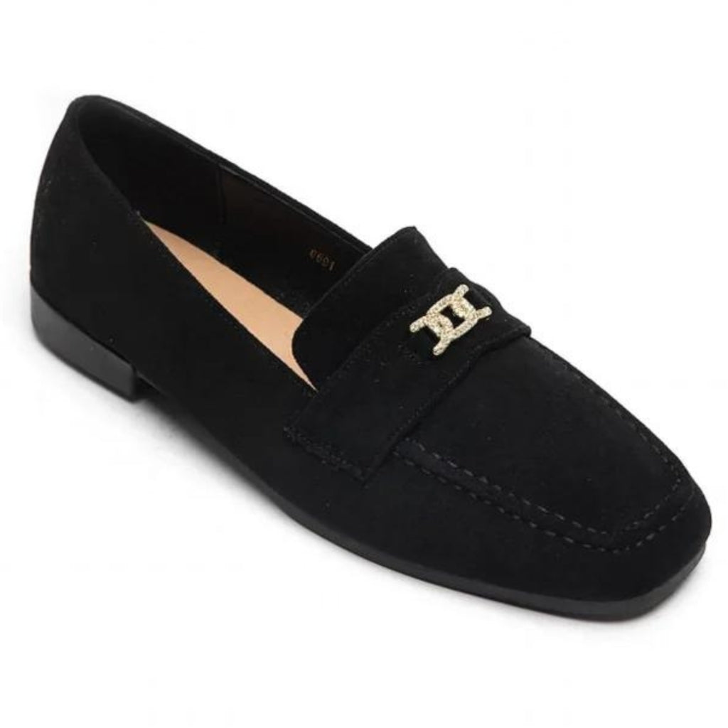 Vigdis Dame loafers   Black