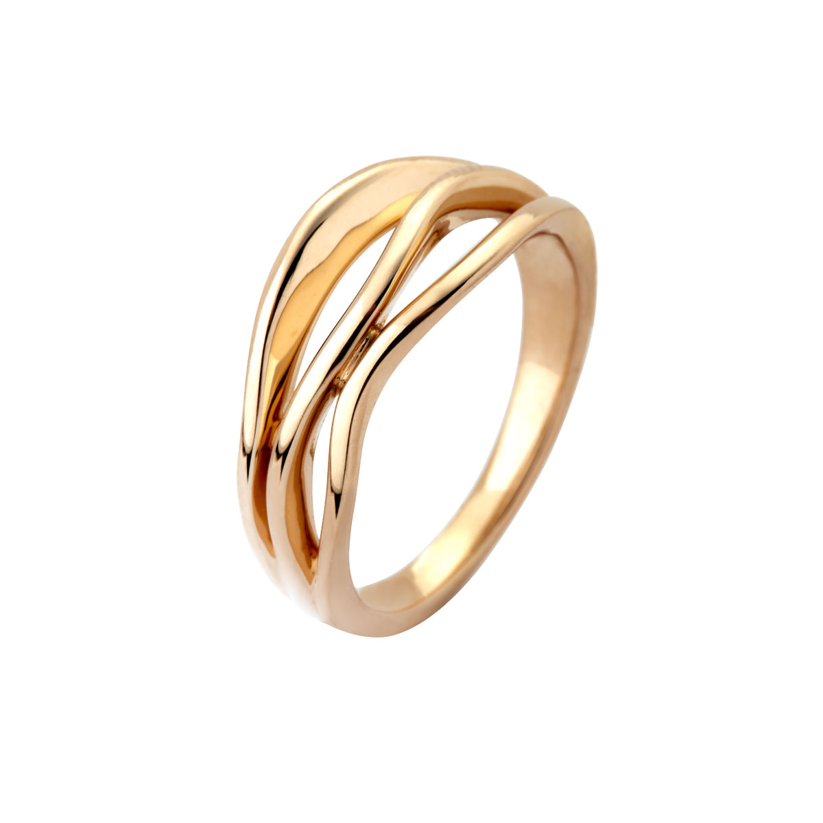 Wavy Ring K Guld