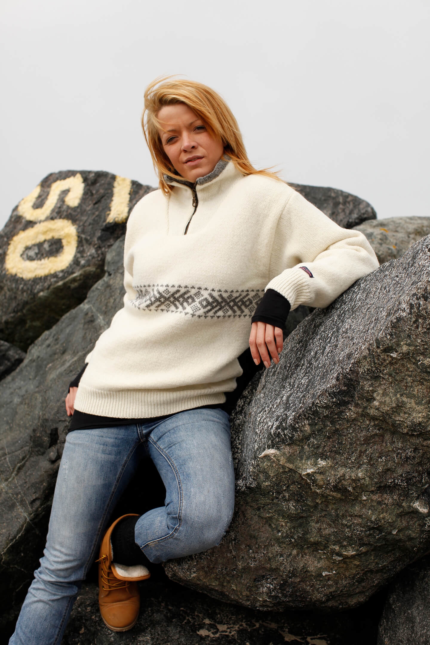 Wool Of Scandinavia Windstopper SweaterMedium